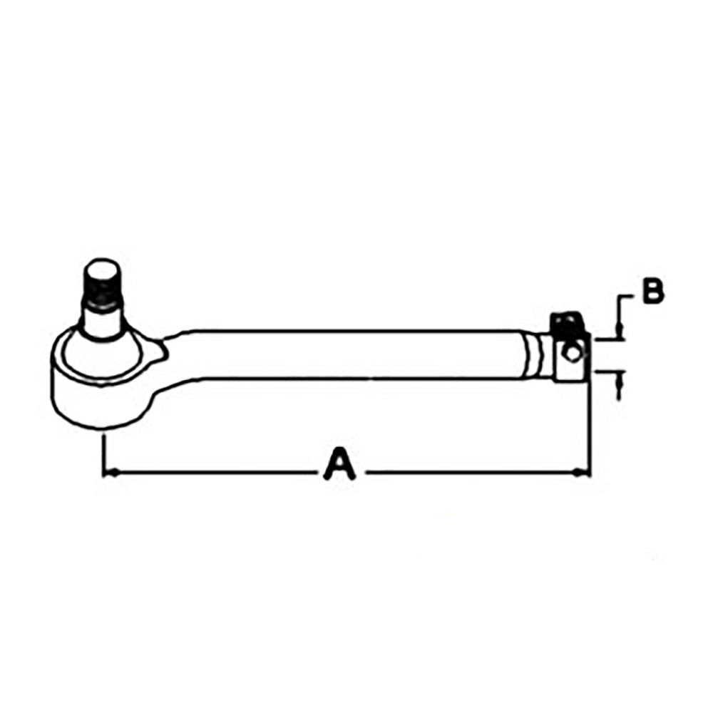 Tie Rod Assembly Fits John Deere 2140 3340 2950 2750 3140 3040 AL39318 AL38014