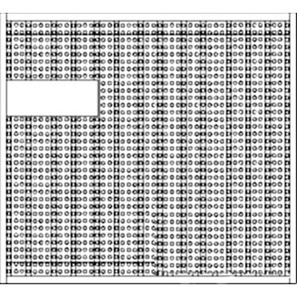 Side Screen Fits John Deere 3155 3255 3055 3650 2955 3350 AL67191