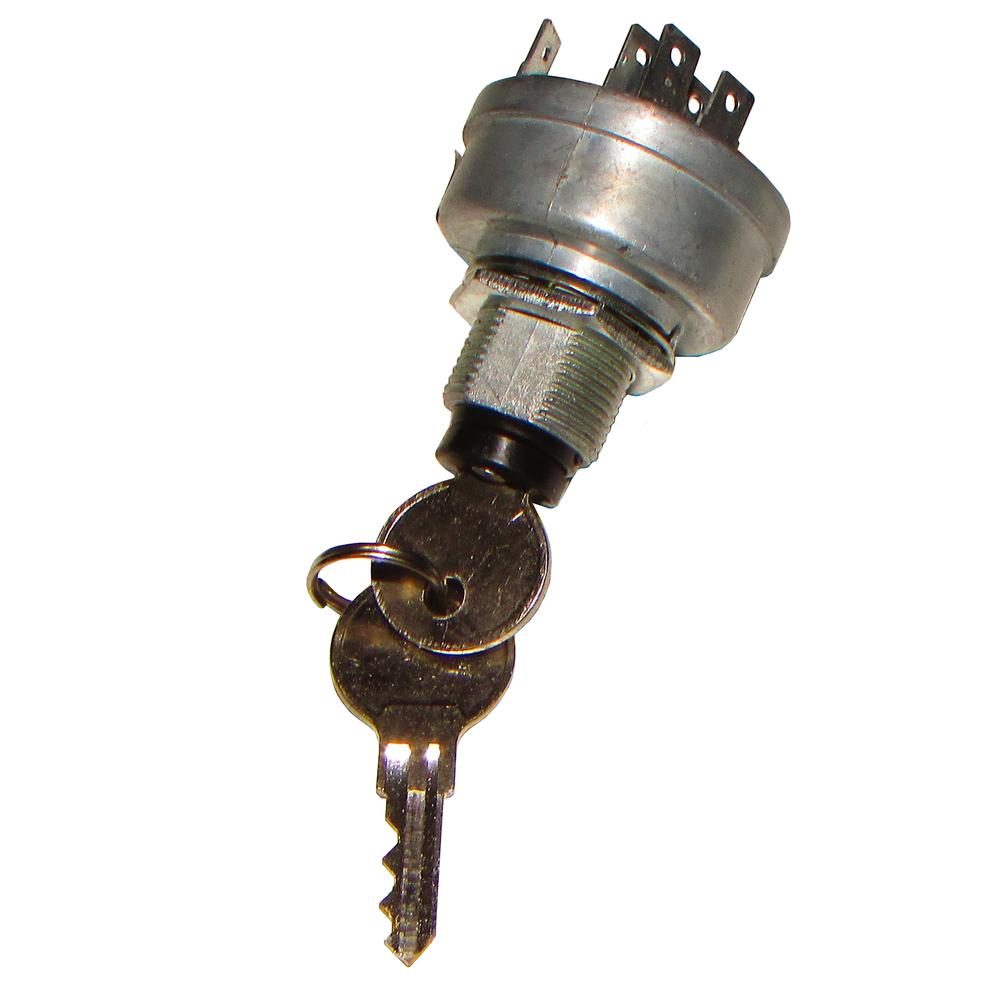Ignition Switch w/ Keys Fits John Deere 636M 647 647A 648M 648R 652B 652R 652M