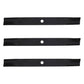M141786 Three Mower Blades for 72 Deck Fits John Deere F911 F930 F935 2720 3032
