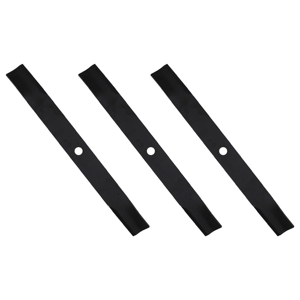 Set of 3 Replacement 72"Mower Blades Fits John Deere M141786 955 855 4310 4210