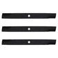 M141786 Three Mower Blades for 72 Deck Fits John Deere F911 F930 F935 2720 3032