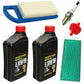 Filter Set w/ Spark Plugs and Oil Fits Briggs & Stratton Replaces 1501729MA