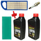 Filter Set w/ Spark Plugs and Oil Fits Briggs & Stratton Replaces 1501729MA