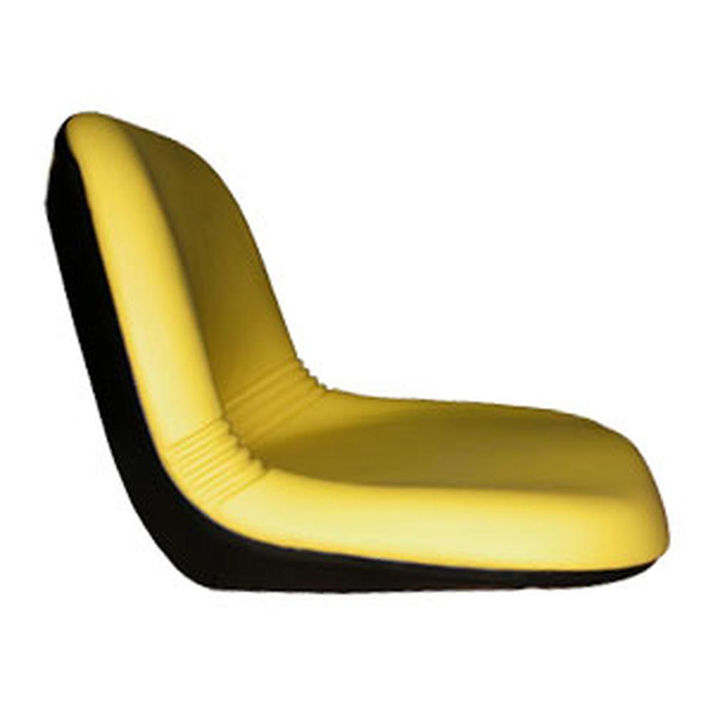 AM115813 Yellow High Back Seat Fits John Deere LX188 LX186 LX178 LX176 LX173
