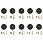 10PK Fits John Deere Spec Anti Scalp Deck Wheel Kits AM116299 AM133602 M111489