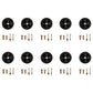 Qty 10: Deck Wheels Kit  Fits John Deere Replaces AM-116299