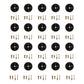 Qty 20: Deck Wheels Kit Fits John Deere Replaces AM-116299