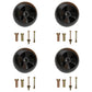 4 Heavy Duty Riding Lawn Mower Deck Wheel Bolt Nut Fits Craftsman 133957 193406