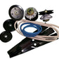Deck Rebuild Kit Spindles Blades Deck Drive Belt Primary Belt Flat Idler Fits JD