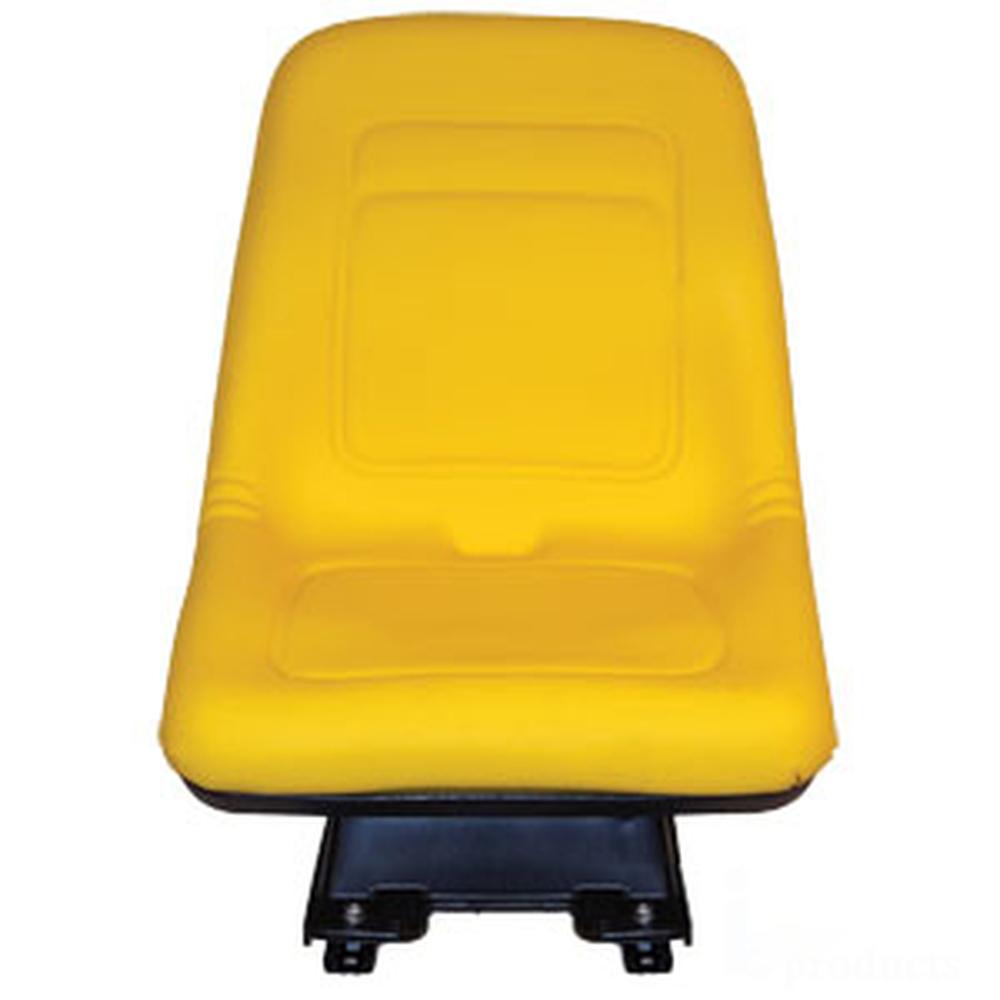 A-AM124294 Seat w/ Slide Track Suspension - Fits John Deere Riding Mower Models