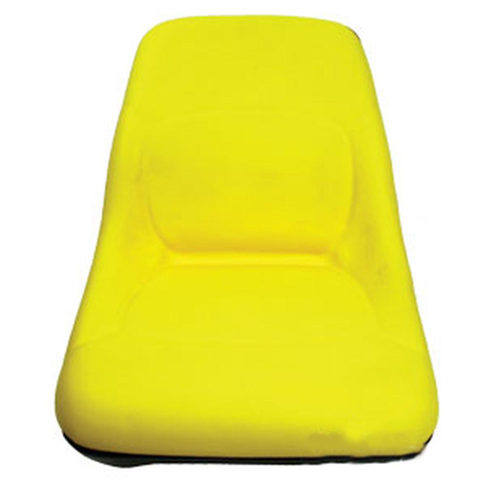 AM126865 Seat High Back Yellow Fits John Deere LTR155 LTR166 LT133 LT155 LT166