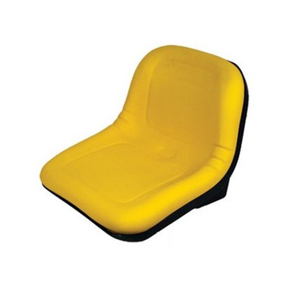 New Seat 15" Yellow Vinyl Fits John Deere AM133476 AM133476 Fits Gator