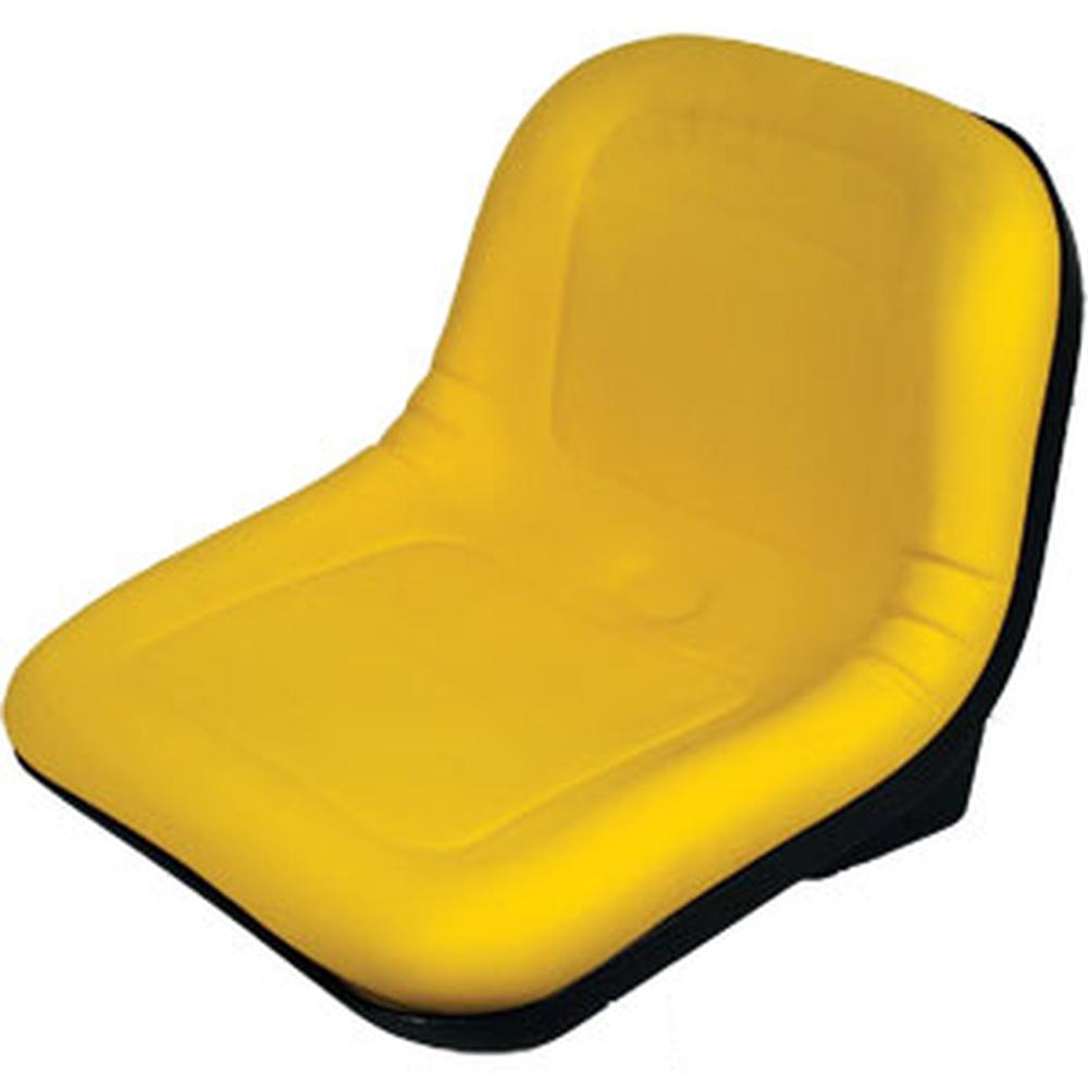 New Seat 15" Yellow Vinyl Fits John Deere AM133476 AM133476 Fits Gator