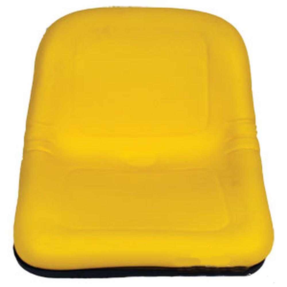 New Seat 15" Yellow Vinyl Fits John Deere AM133476 AM133476 Fits Gator
