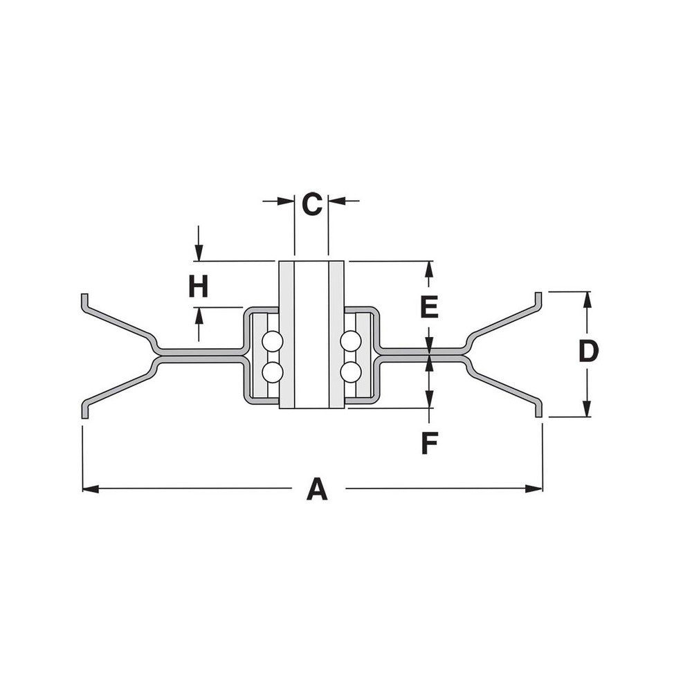 V-Idler Pulley Fits John Deere Replaces AM134502