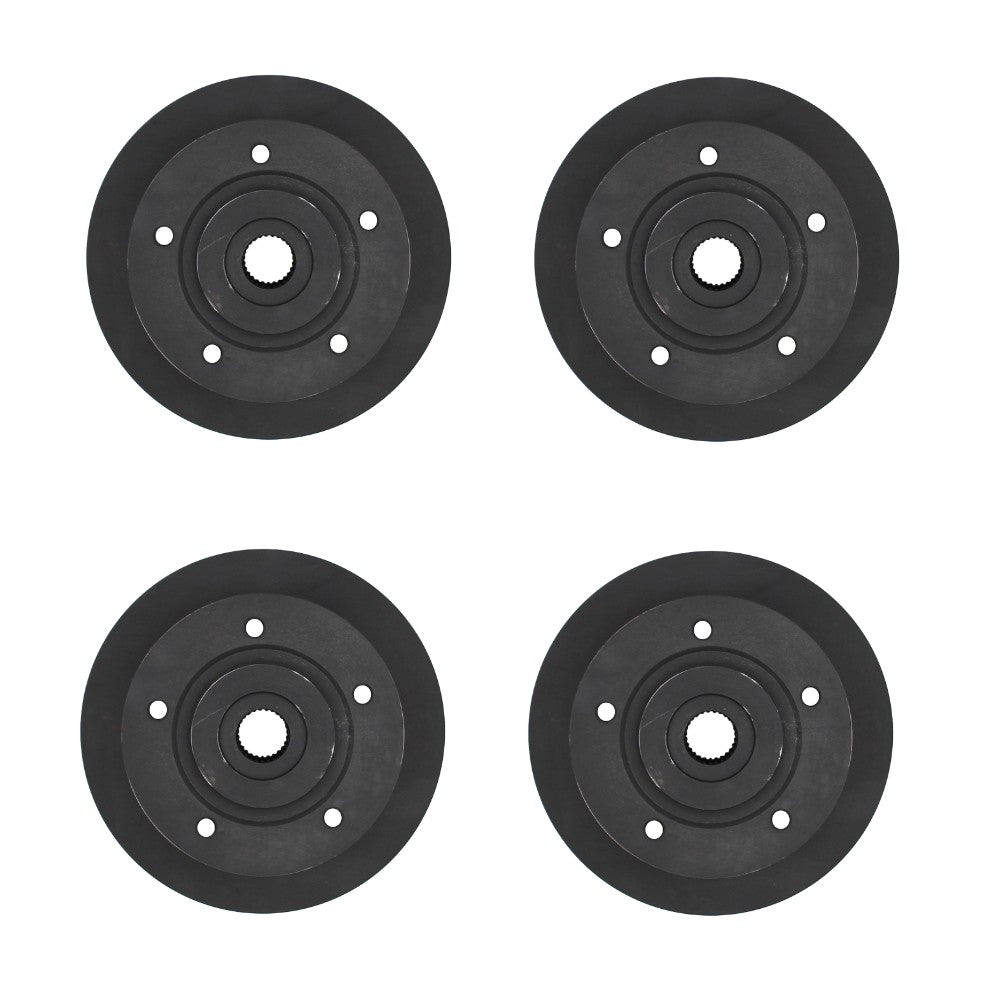 Qty 4: Wheel Hub Brake Rotor Assembly Fits John Deere Replaces AM142949