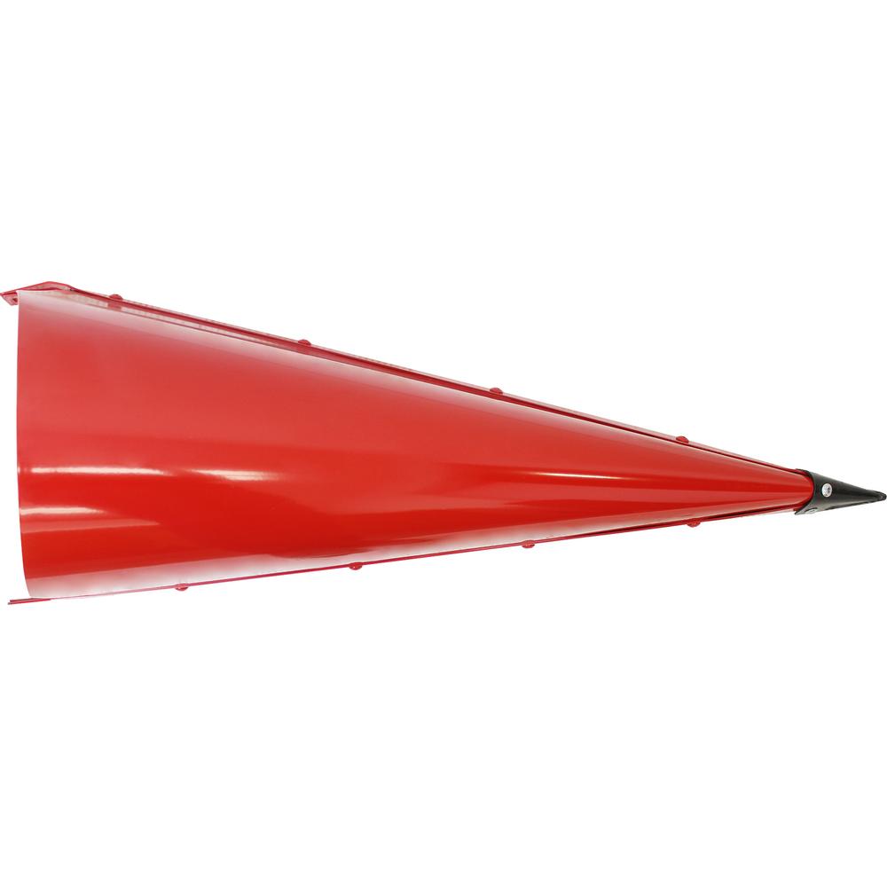 AM176234C93 Outer Snout With Point, Steel - Right Hand