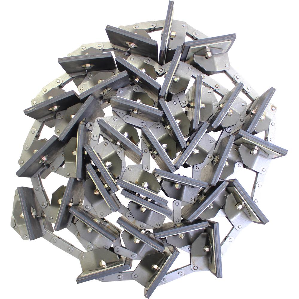 AM48089345 Clean Grain Elevator Chain, Rubber Paddles
