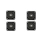 AM640T 4 Radiator Mounting Pads Fits John Deere 320 330 40 420 430 M MT T