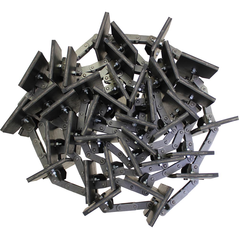 AM71149814 Clean Grain Elevator Chain, Rubber Paddles
