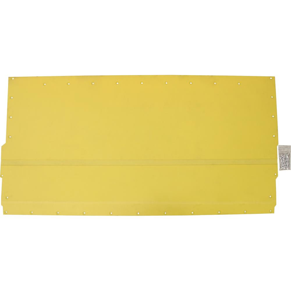 AMHXE16408 Poly Skid Plate, Center Feed