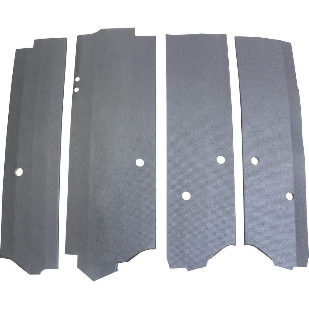 AMJD40CPK Corner Post Kit, Black