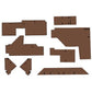 AMJDU50UK Upholstery Kit, Brown