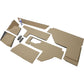 AMSS20009 Qwik Fit Lower Cab Kit, Tan