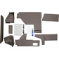 AMSS4145 Qwik Fit Lower Cab Kit, Brown Vinyl