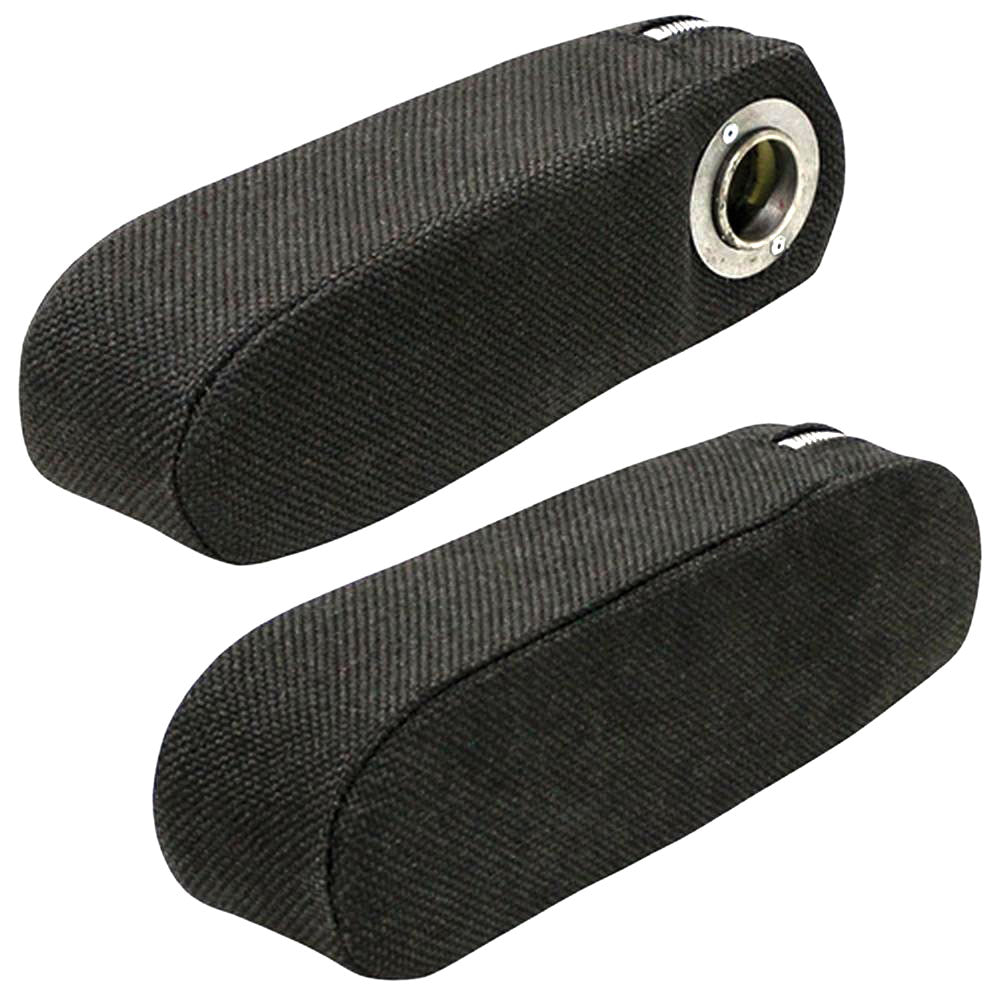 Armrest - Right Hand Black Fabric Fits International Fits Case IH