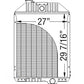 AN195300 New Radiator Fits John Deere Cotton Picker 9960 9965 9970