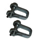 Qty 2: Stabilizer Clevis Shackle w/ Pin Fits Massey Ferguson Replaces 180333M1