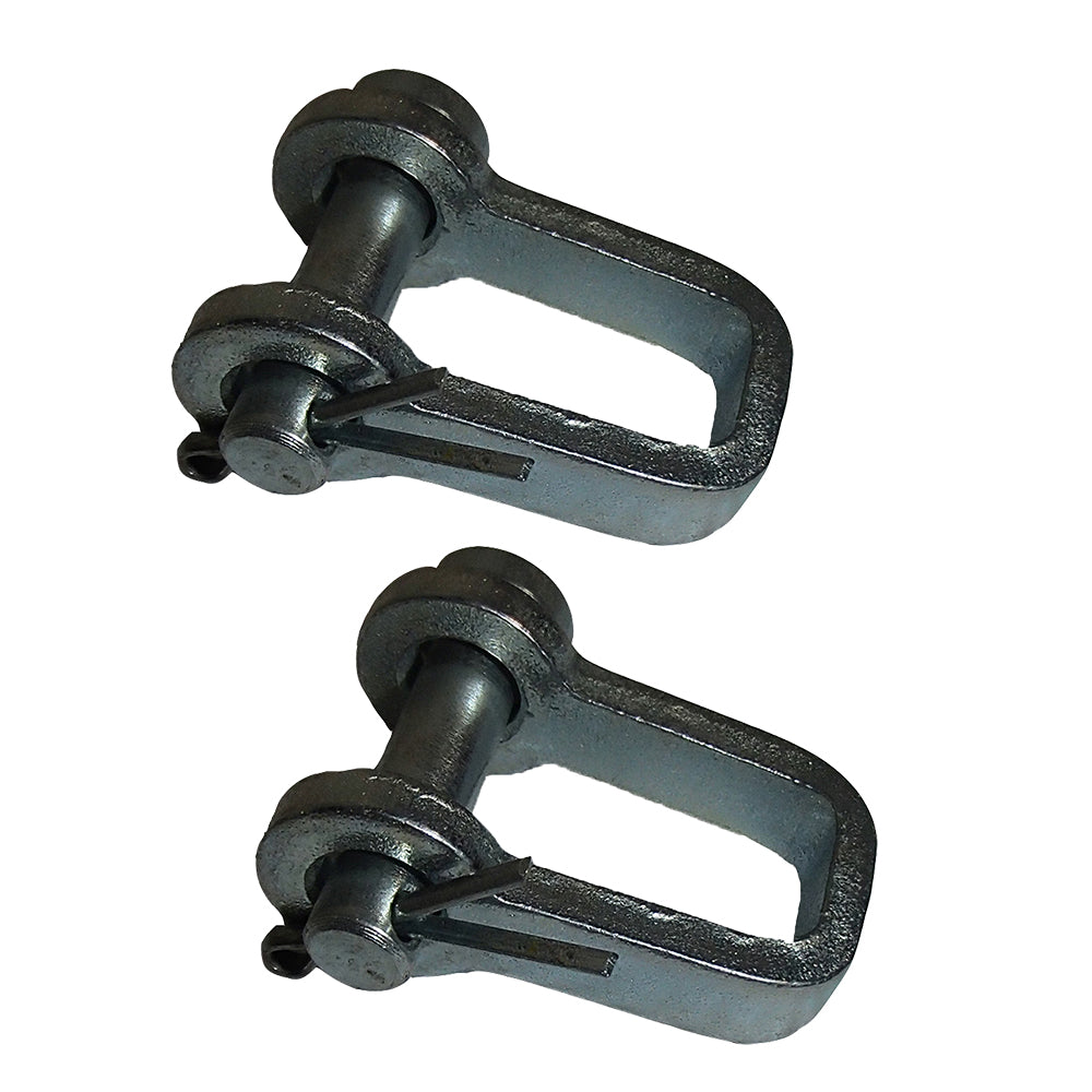 Qty 2: Stabilizer Clevis Shackle w/ Pin Fits Ford/New Holland Replaces APN582A
