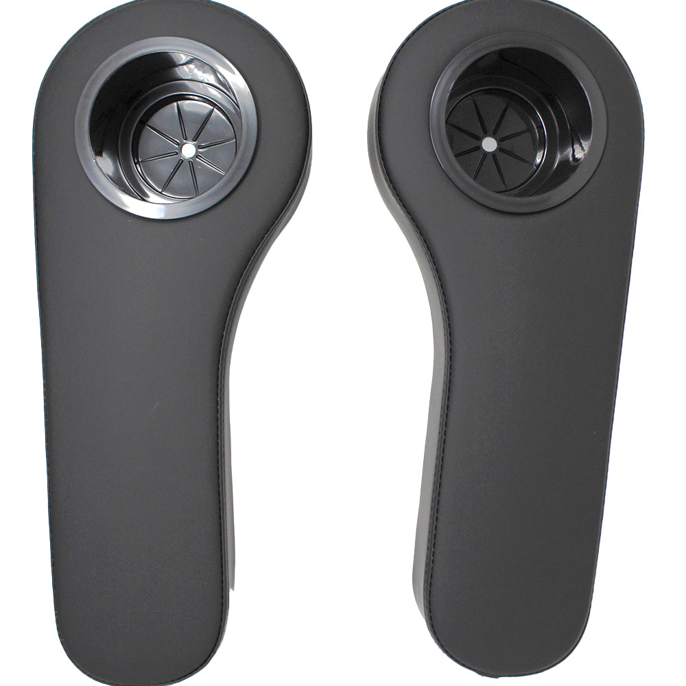 Universal Black Rear Seat Arm Rest Cup Holder Fits EZGO RXV Fits Yamaha Drive 2