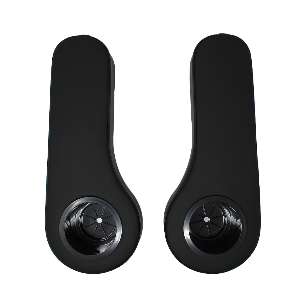 Golf Cart Rear Seat Arm Rest Set with Cup Holders Universal Car Accessories