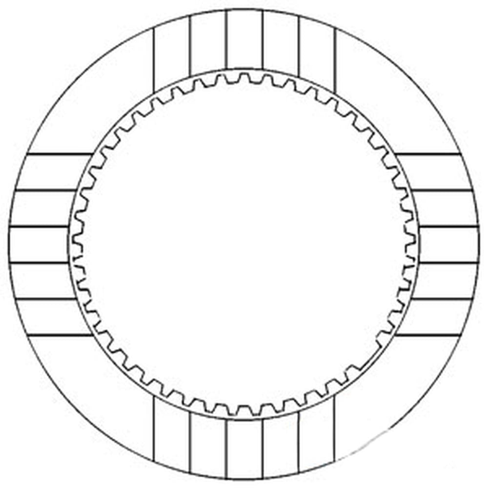 WN-AR108105-PEX PTO, Disc Fits John Deere 1020 1520 2020 2030 2630 1530 2240