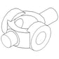 AR26691 New Tractor Knuckle Fits John Deere 600 2010 2510 3010 3020 4010 4020