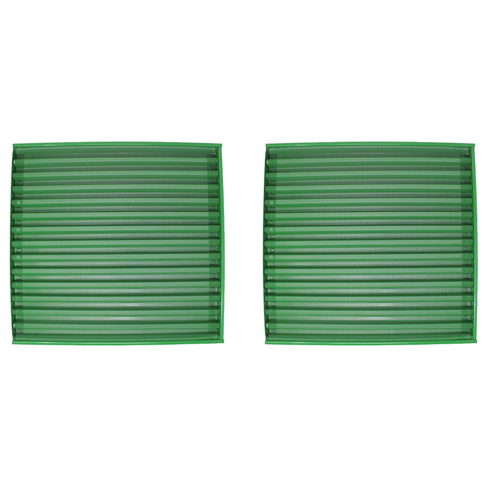 AR26849 Pair (2) Side Screens Fits JD Green Fits John Deere Tractor 3010 3020