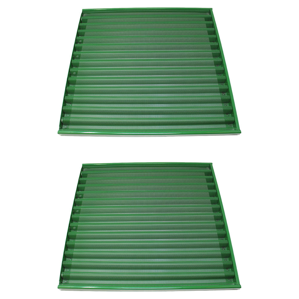 TWO Fits John Deere SIDE GRILL SCREENS Fits JD 3010 3020 AR26849 TRACTOR