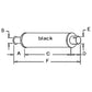 AR38383 AR61073 AR86599 Muffler Fits John Deere Tractor 2510 2320 2420