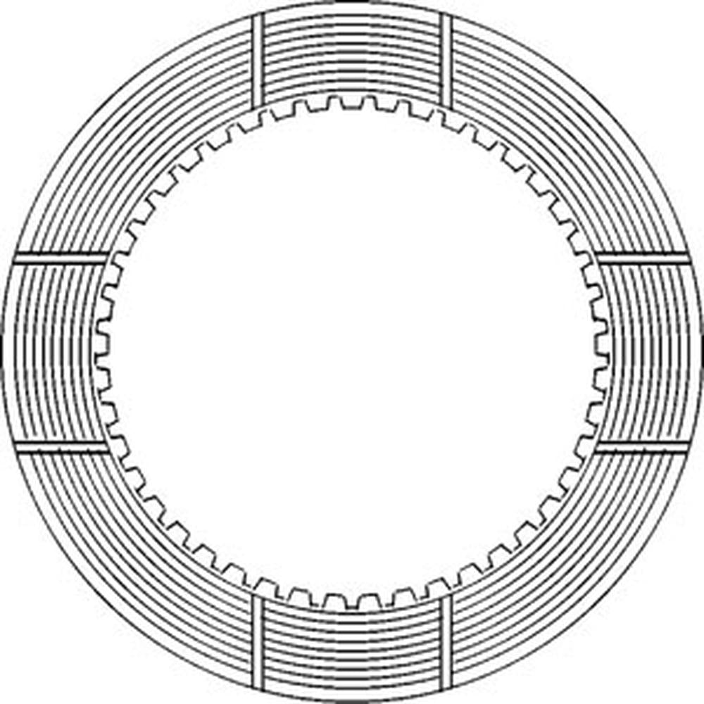 A41355 Transmission Disc (Metallic) Fits Case 480, 580, 580B