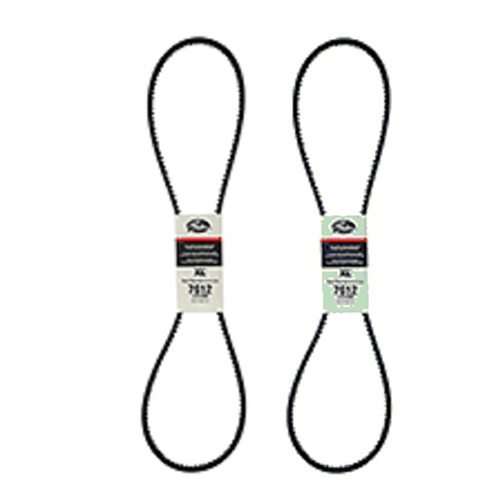 AR46970 New Set of 2 Fan Belts Fits John Deere Tractor Models 5010 5020 603