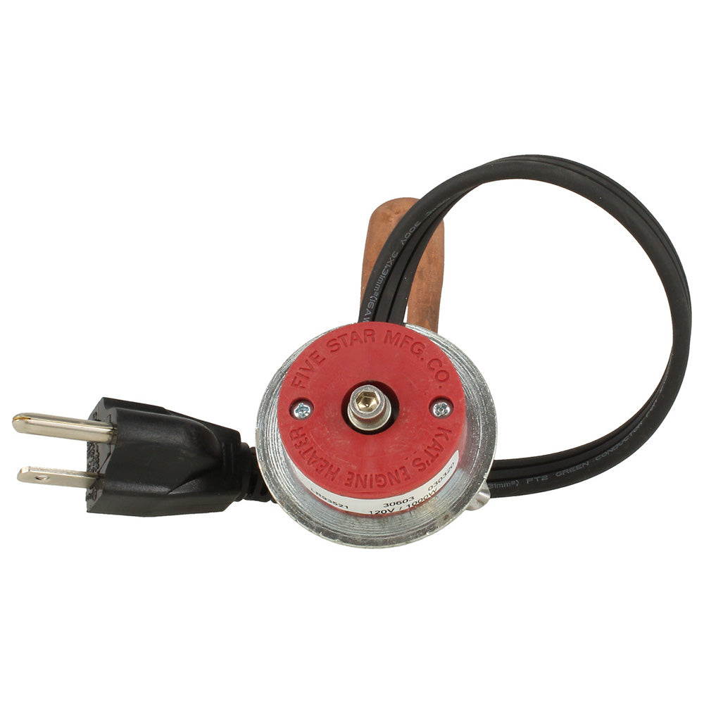 Fits JD Block Heater fits many Models 2 Inch Diameter 1000 Watt
