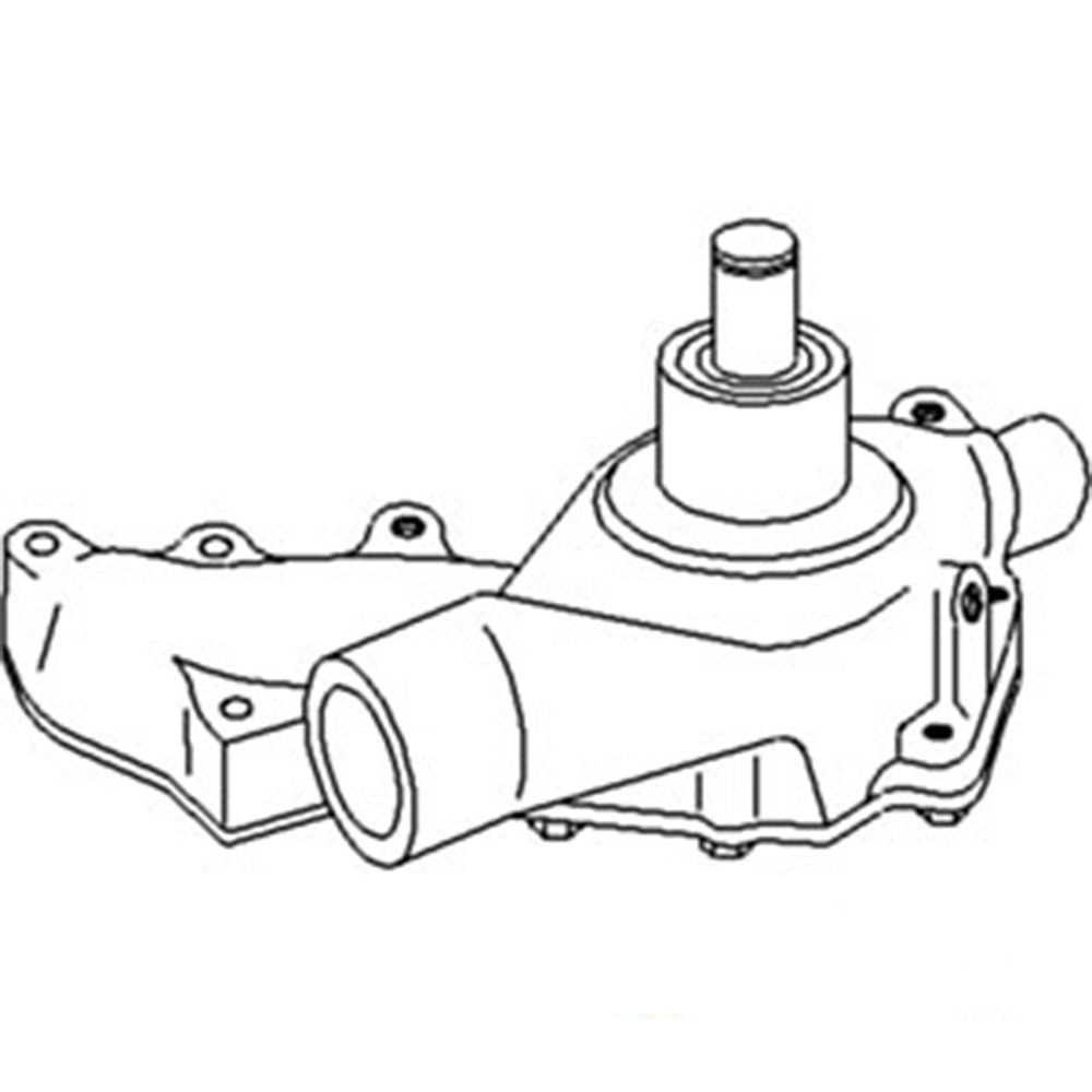 Water Pump with Gasket AR53547 Fits John Deere 5200 6030 7520