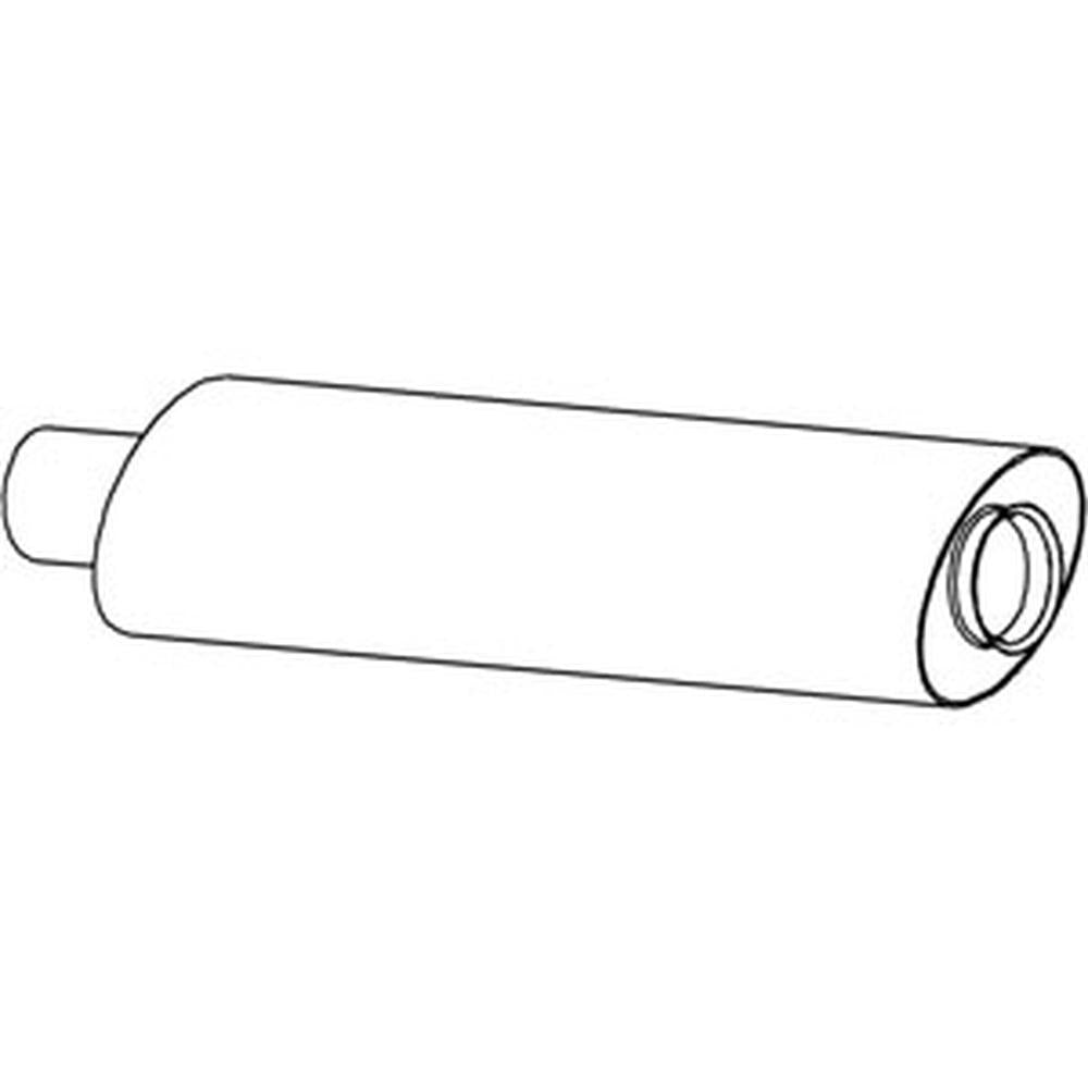 AR53749 Turbo Charged Muffler Fits John Deere Tractor 6030 7020 7520 Turbocharge