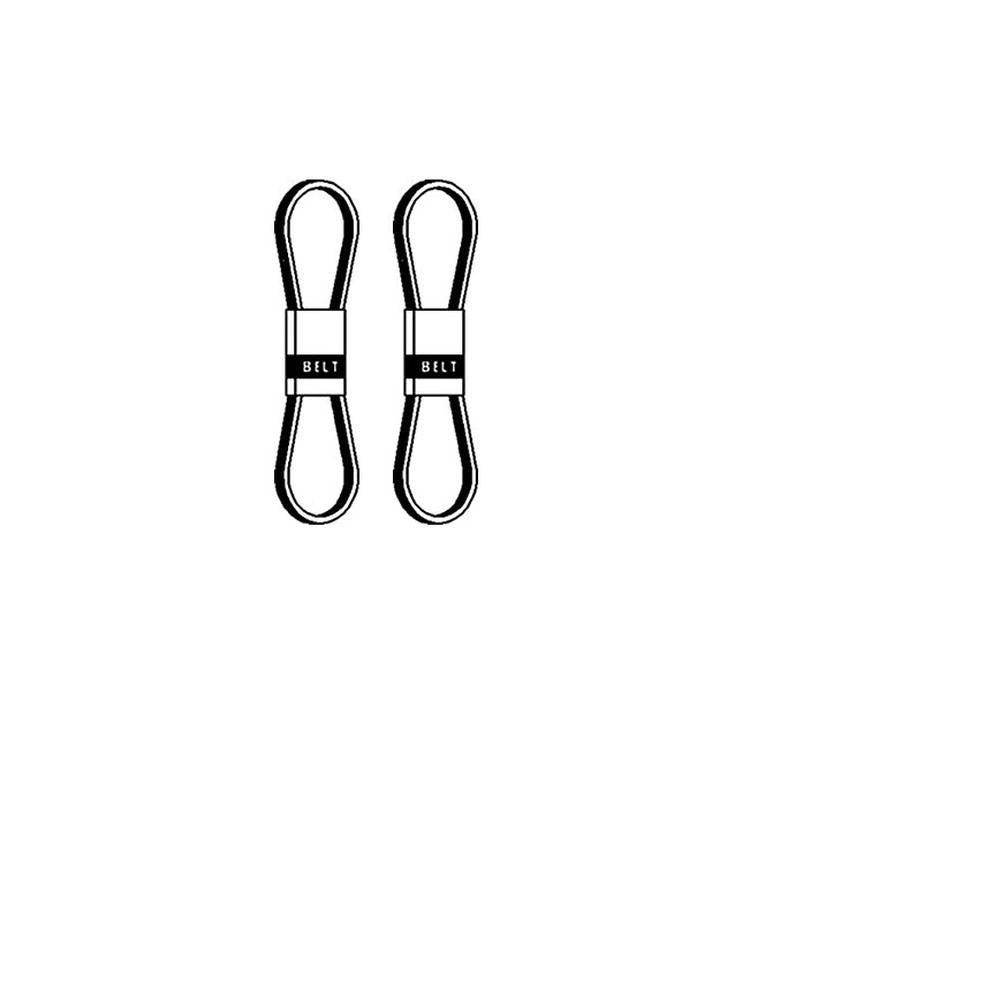 Belt - Fan Set of 2 Fits John Deere 4630 AR54592