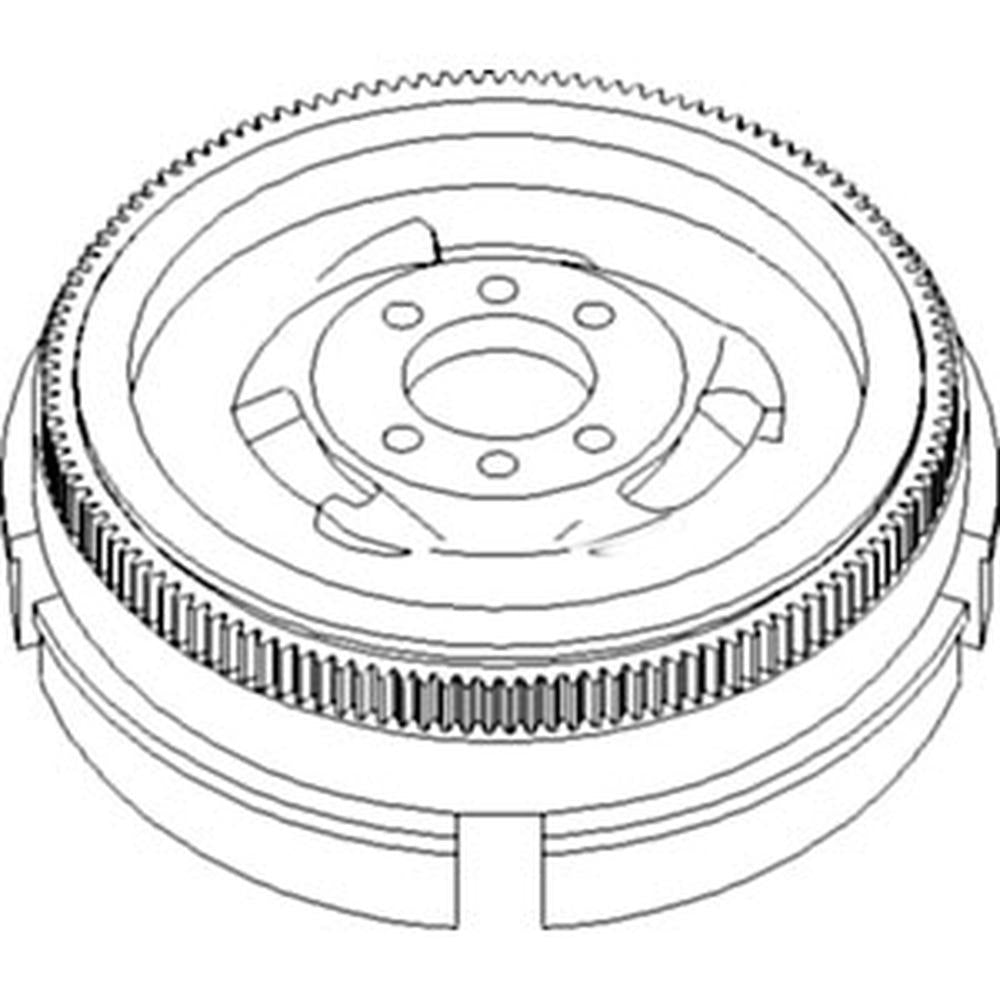 AR56075 New Tractor Flywheel w/ Ring Gear Fits John Deere 4520 4620 7020 AR43013
