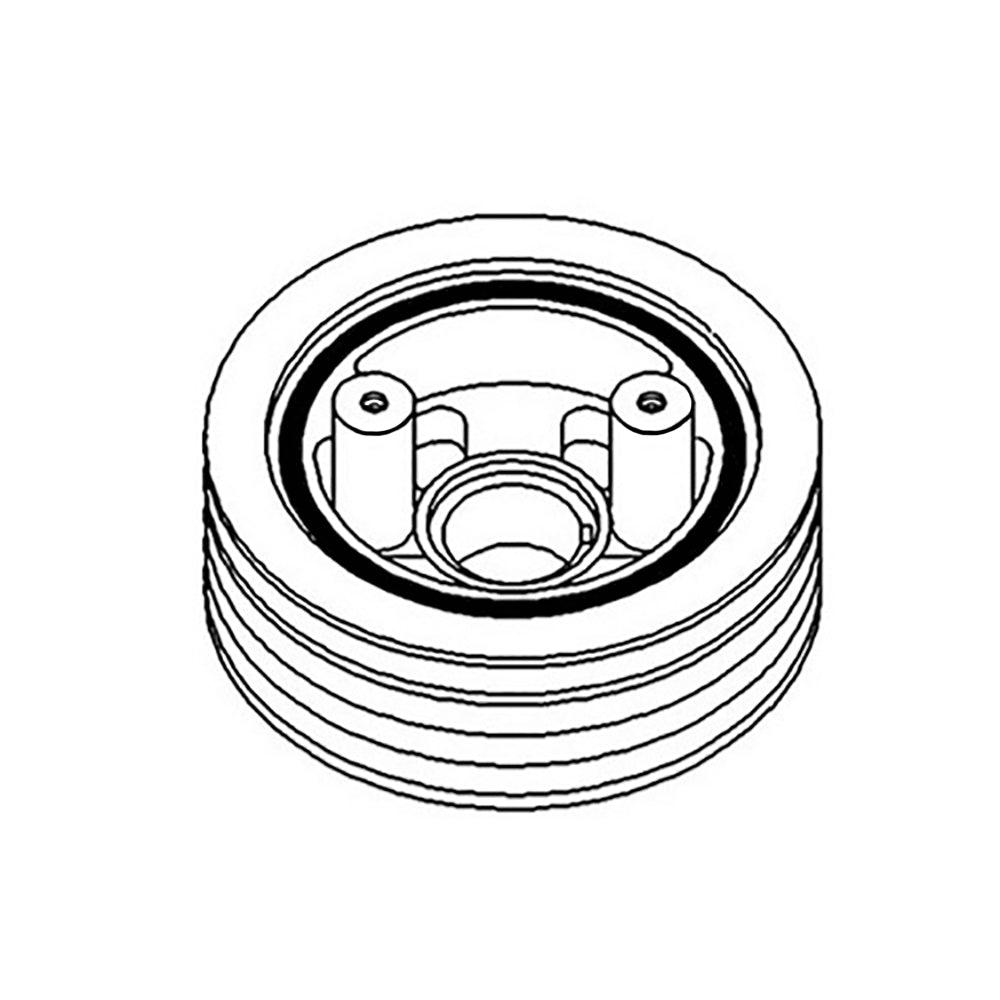 WN-AR57241-PEX Damper Pulley Fits John Deere 4040 4230 4240 4320 4430 4440 6620