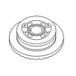Crankshaft Dampener Pulley Fits John Deere Replaces AR50392